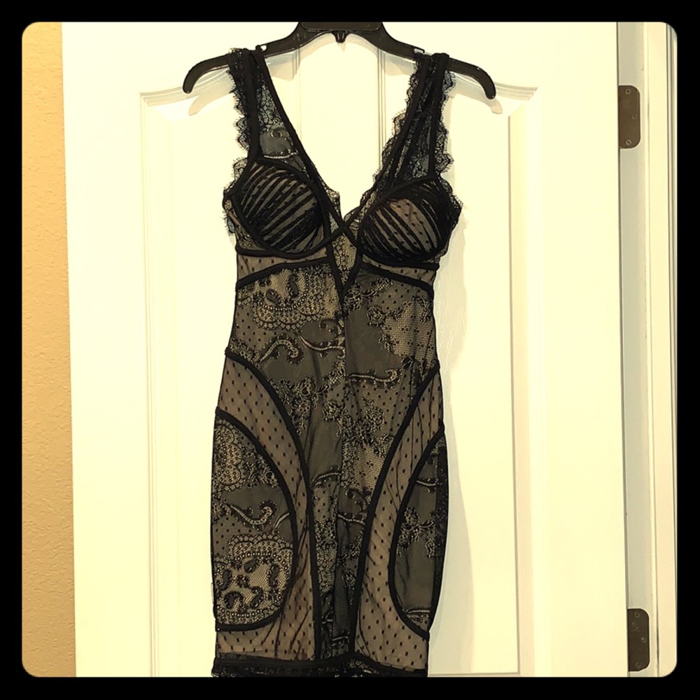 Lingerie Inspired Cocktail Dress